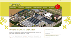 Desktop Screenshot of gartencentersaeriswil.ch